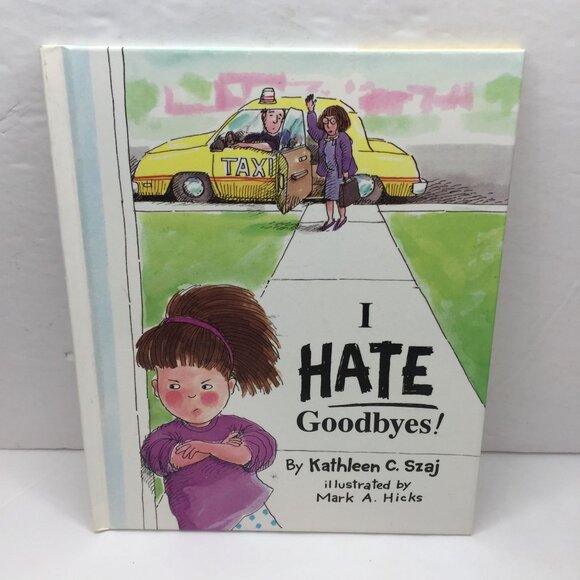 Vintage Lot 2 Books I Hate Goodbyes Emotional Skills Children's Book About Lying - Picture 2 of 12